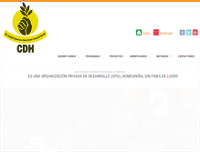 Tablet Screenshot of centrocdh.org